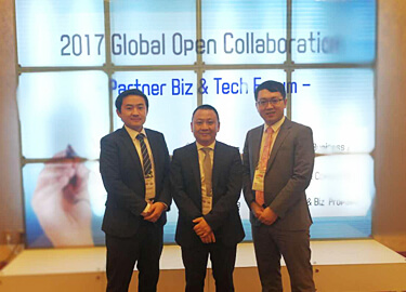 Huagong Gaoli was invited to attend the forum for global suppliers of Samsung