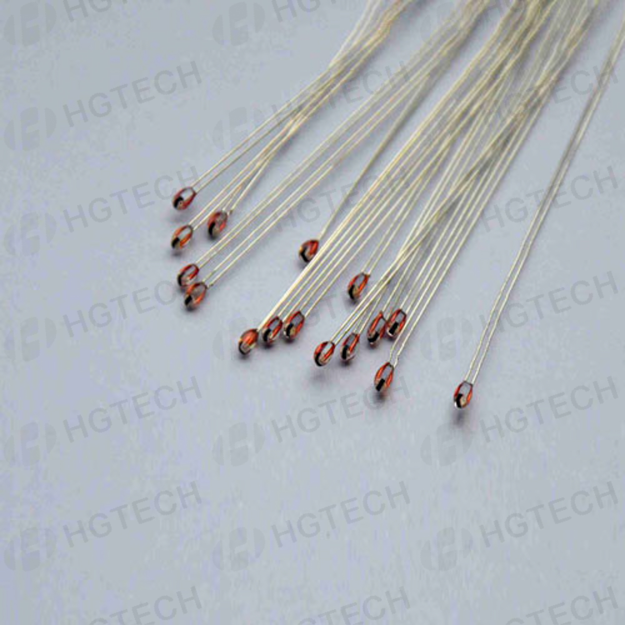 Radial glass-encapsulated (GRT)  thermistor